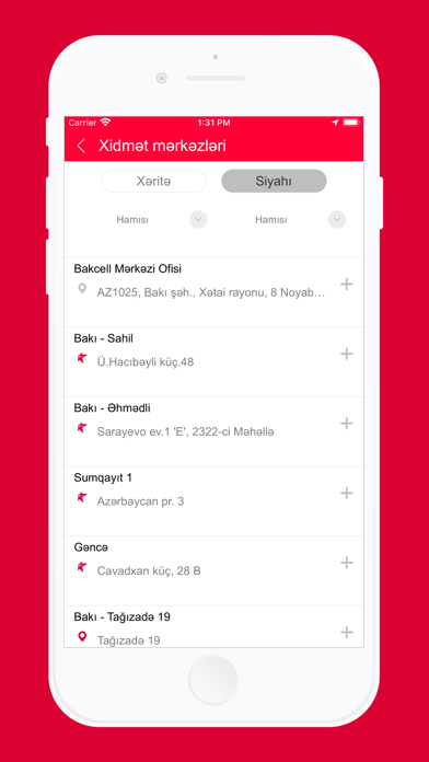 Mənim Bakcellim Business Screenshot
