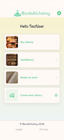 BookAlchemy screenshot
