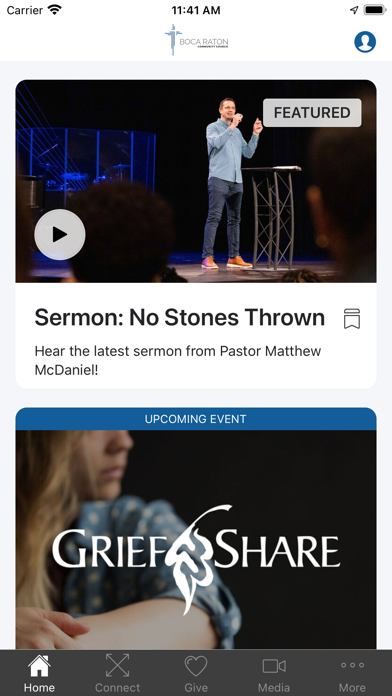 Boca Raton Community Church Screenshot