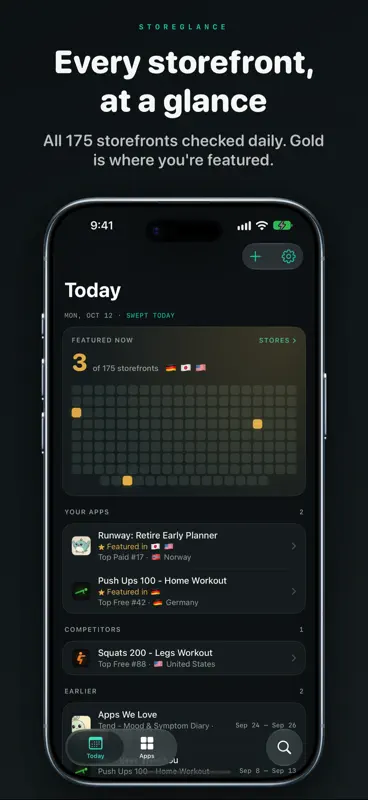 StoreGlance: ASO Rank Tracker screenshot 2 of 5