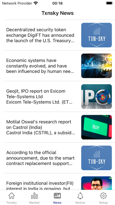 TXNSKY Screenshot