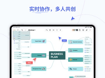 Xmind: AI 思维导图、头脑风暴 iPad screenshot 4