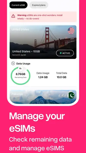 Superhero: eSIM Travel Data screenshot 2