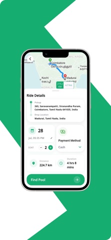 RydeX - Taxi + Carpool Screenshot 3 of 8