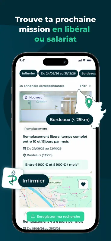 App'Ines - Recrutement Santé screenshot 1 of 4
