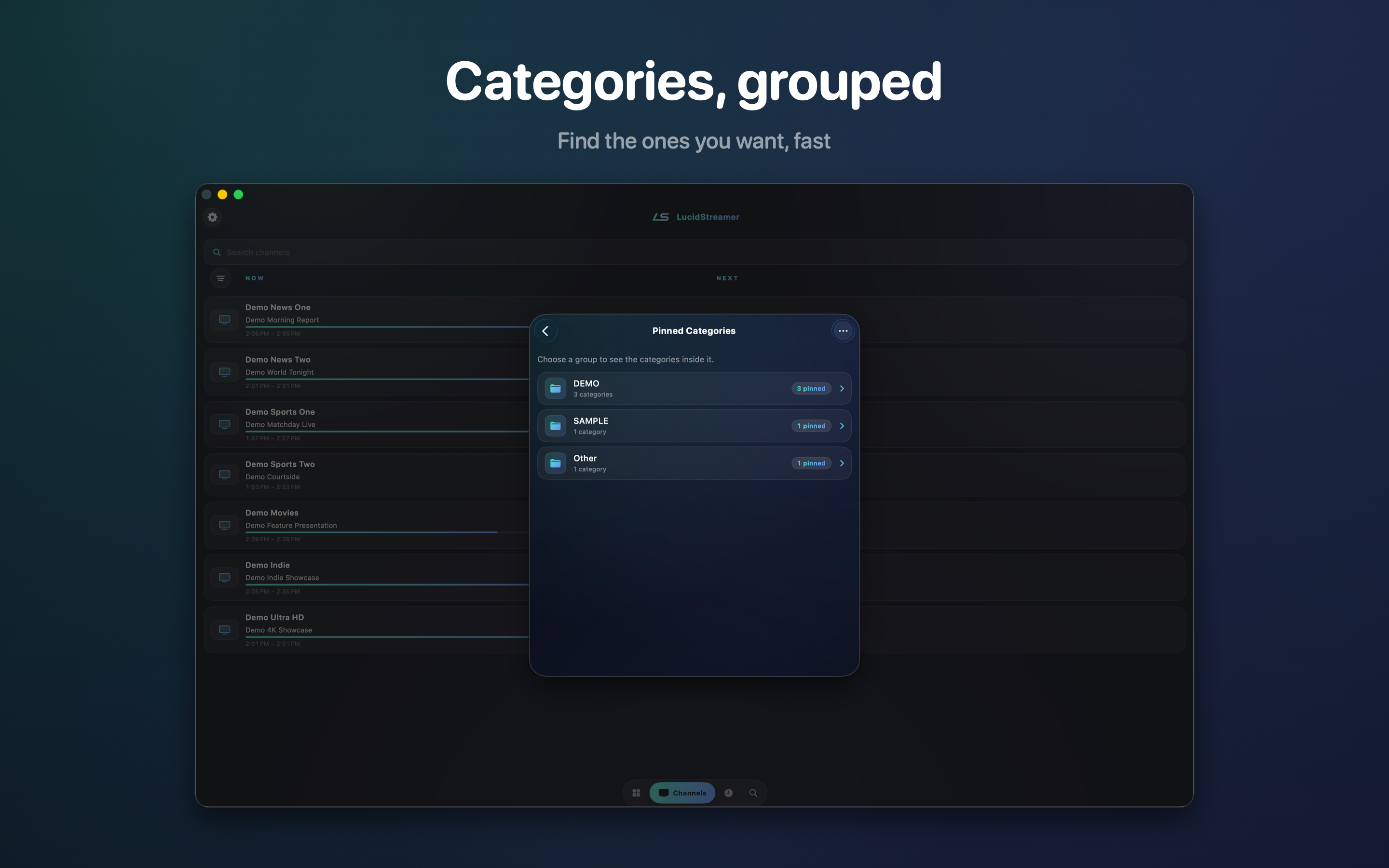 LucidStreamer IPTV screenshot 4