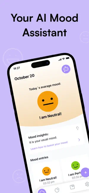 Mood Pulse AI: Emotion Tracker screenshot 1
