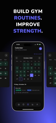 WeightUp: Gym & Strength Log screenshot