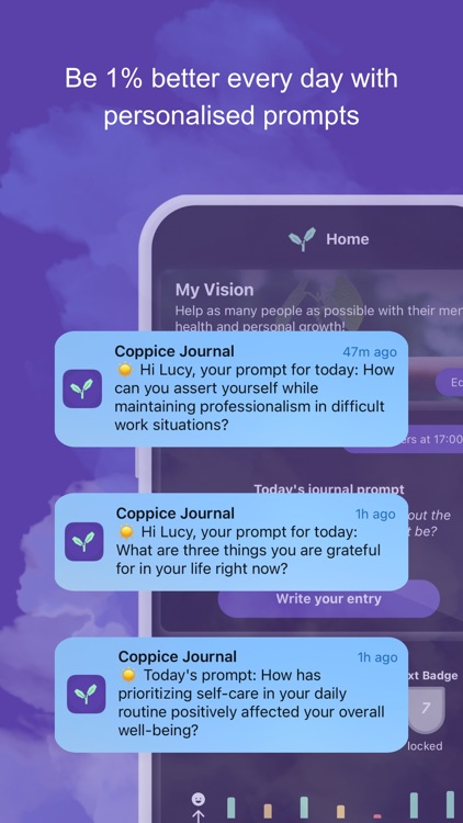 Coppice: Personal Growth Coach screenshot-3