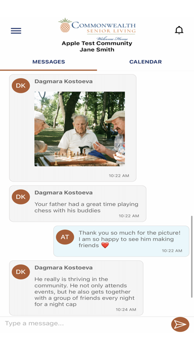 Commonwealth Senior Living Screenshot