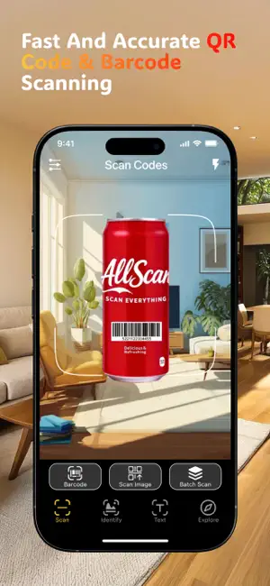 AllScan – QR & Barcode Reader screenshot 2