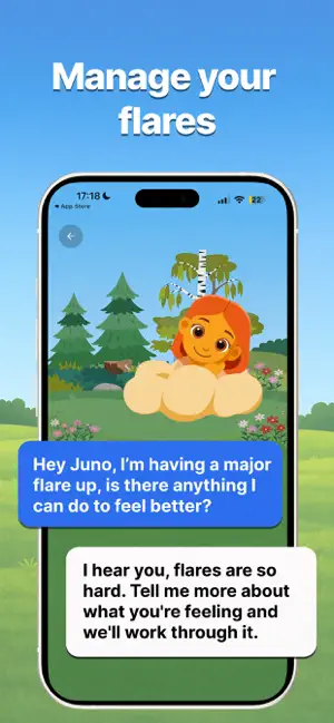 Juno: Chronic Illness Support iPhone screenshot 2