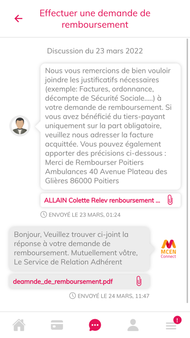 MCEN Connect Screenshot