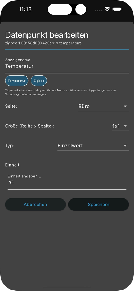 IOB Mobile für ioBroker screenshot 4