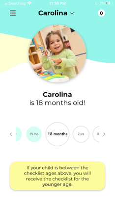 CDC's Milestone Tracker screenshot 3