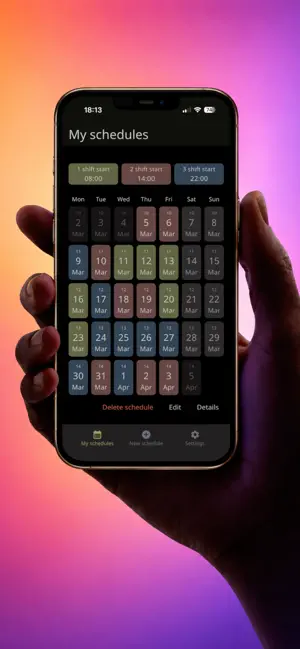 Work Schedule Assistant screenshot 2