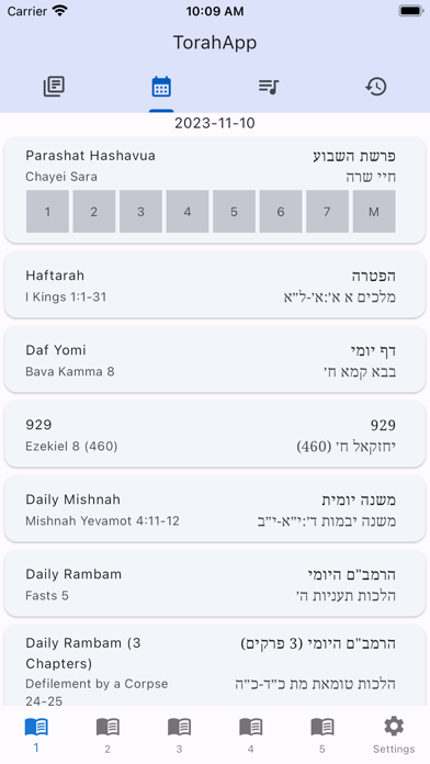 TorahApp Screenshot