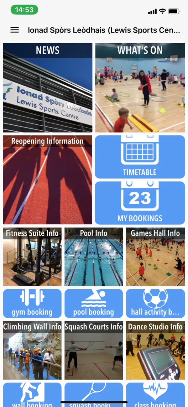Screenshot #1 pour CnES - Sports Facilities
