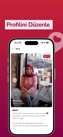 Sisterly – Make Female Friends iPhone screenshot 6