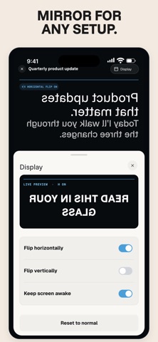 Teleprompter: Video & Script Screenshot 3 of 9
