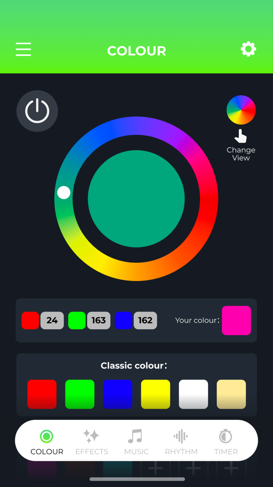 #1. ColourConnect® (iOS) 由: Linhai Yixin Photoelectric Technology Co.,Ltd