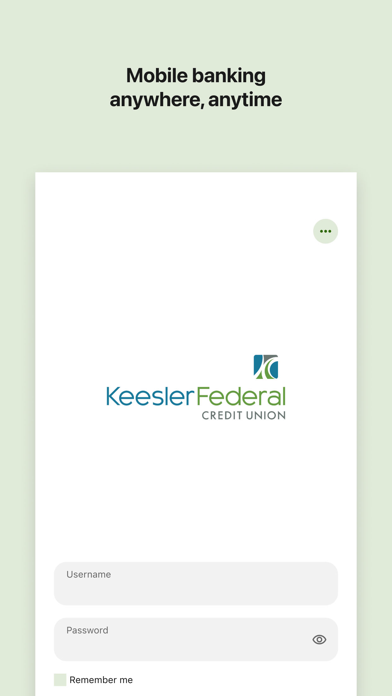 Screenshot #1 pour Keesler Federal Mobile Banking