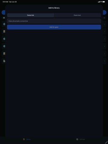 Audihello: Listen to Anything iPad screenshot