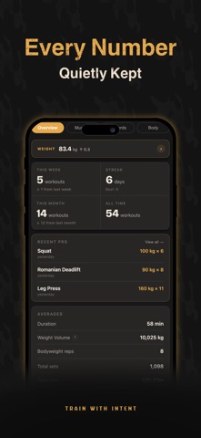 Awzan - Workout Tracker Screenshot 3 of 6