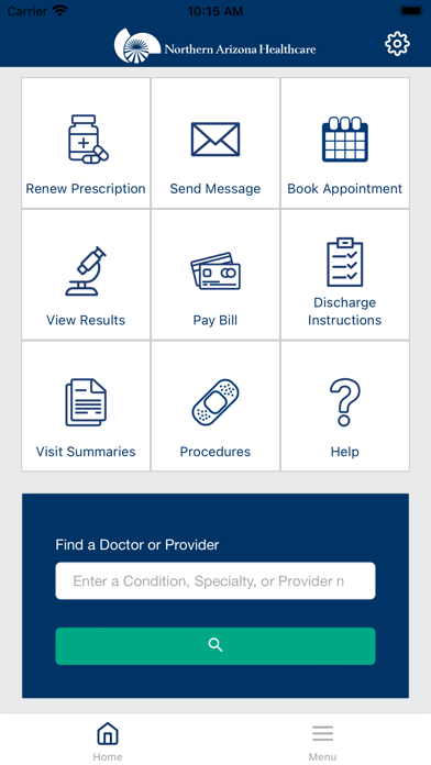 MyNAHealthcare Screenshot