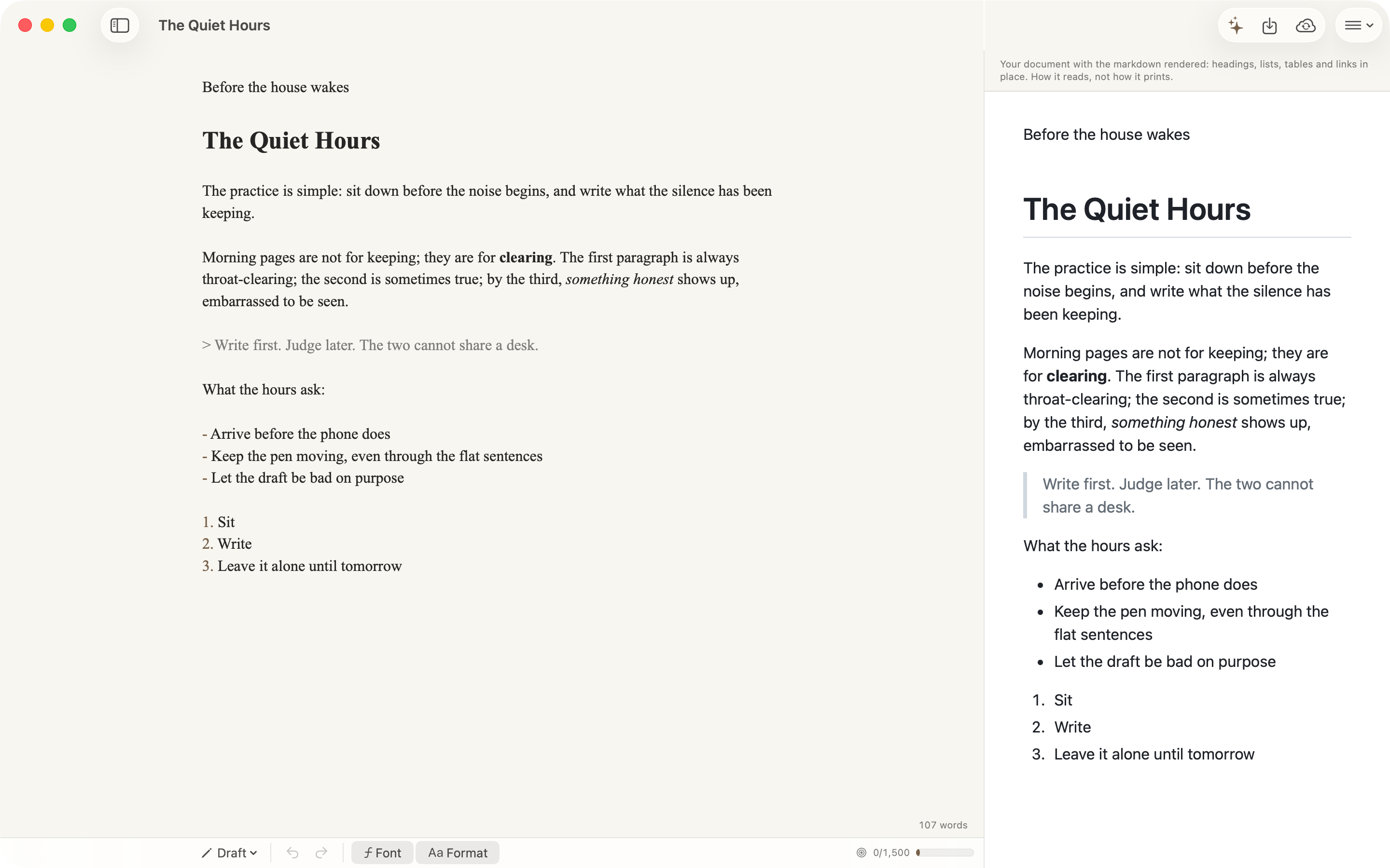 Cloister Ink - Markdown Editor screenshot 13