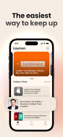 Layman - Simple News Screenshot 2 of 5
