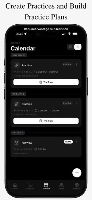 Vantage: Ai Playbook screenshot 1