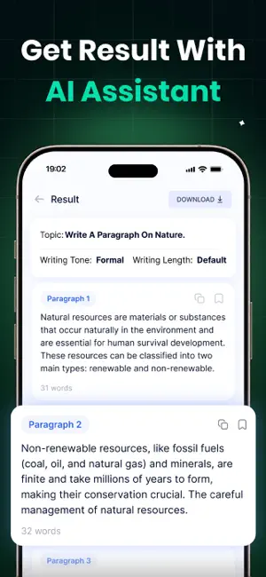 AI Paragraph - Essay Writer screenshot 3