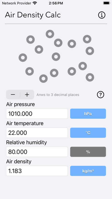 Air Density Calculator