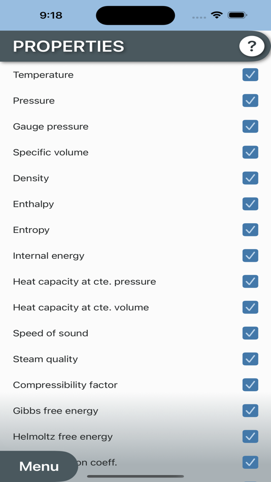 #8. Steam Tables by CA (iOS) โดย: Irving Josue Cortes Iturriaga