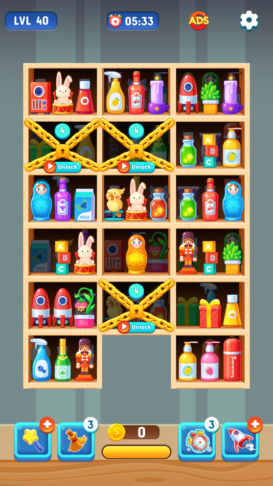#8. Shelf Sort Puzzle Game (iOS) di: IEC GLOBAL PTY LTD