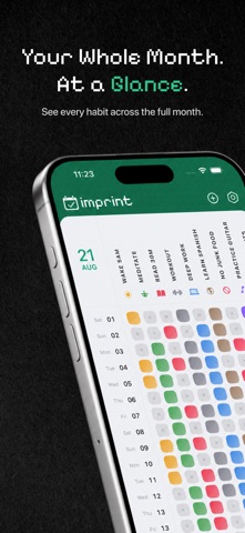 Imprint: Habit Tracker Screenshot 1 of 5