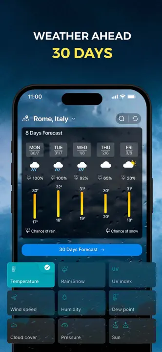 Weather forecast & NOAA Radar: Screenshot 4 von 9