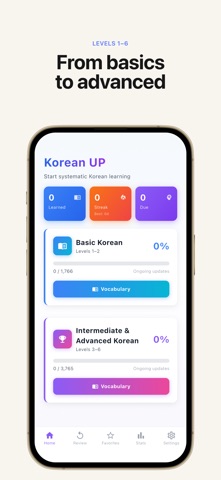 Korean UP: Learn Korean Screenshot 3 of 6