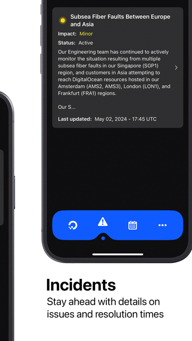 Status for DigitalOcean Screenshot