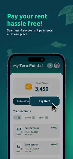 Tern Rewards iPhone screenshot 1