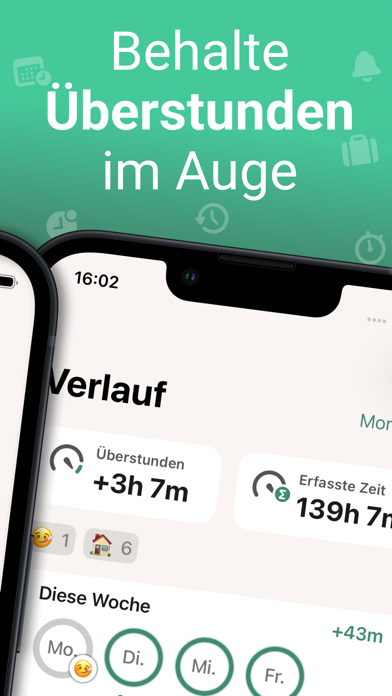 Clocking Zeiterfassung Stunden — Screenshot 2