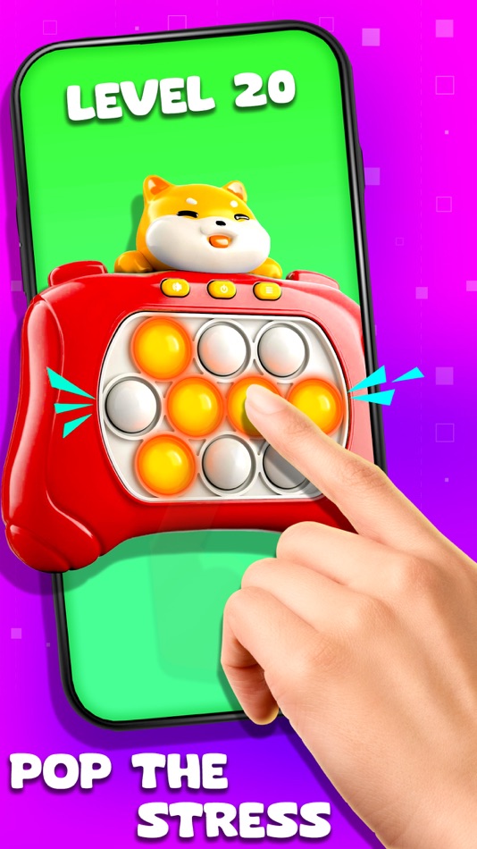 #2. ASMR Electronic Pop It Machine (iOS) By: Haroon Mehmood