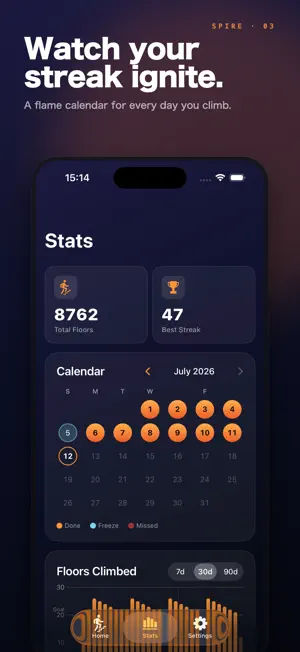 Spire: Stair Tracker screenshot 3