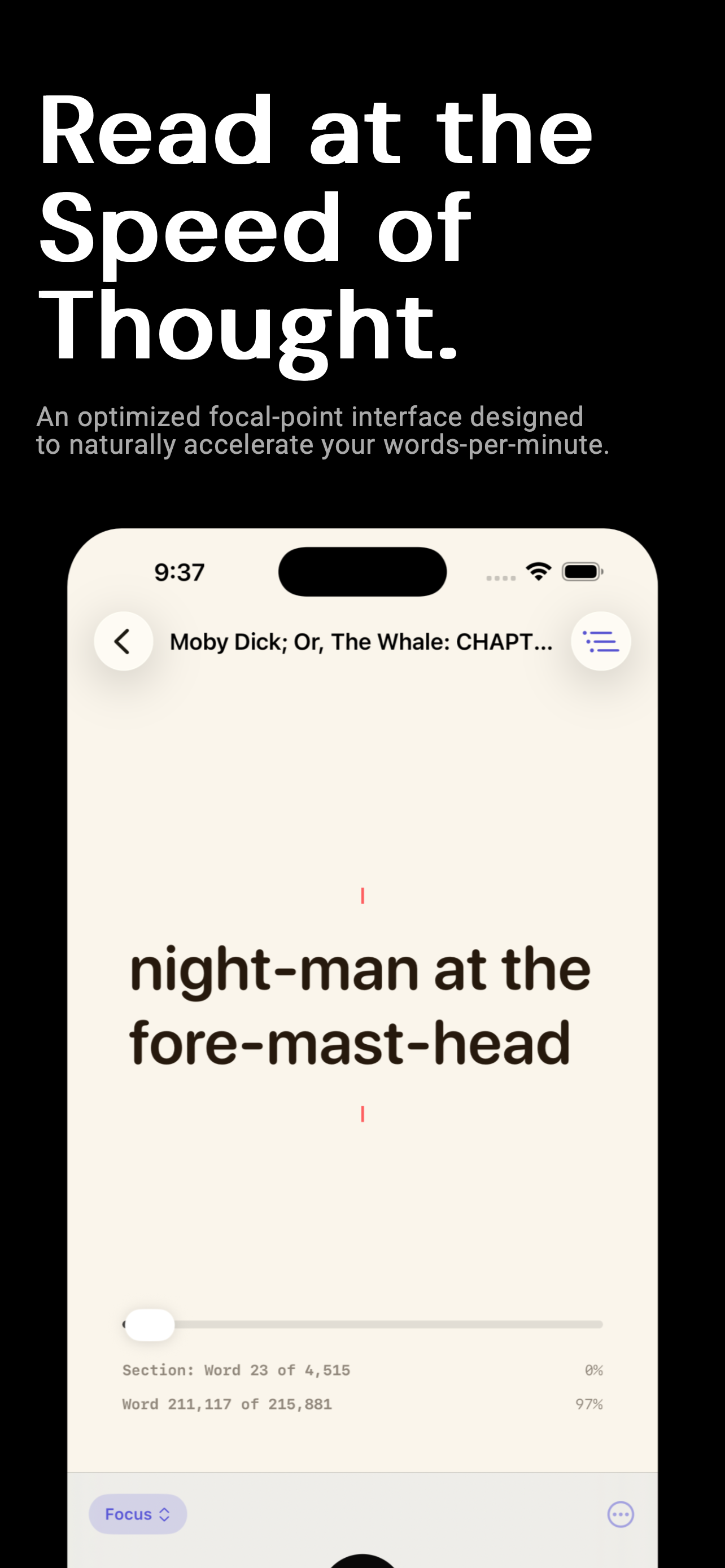 SwiftReader: Speed Trainer screenshot 2