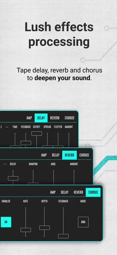 DRC - Polyphonic Synthesizer screenshot 3
