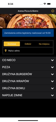Arena Pizza & Bistro screenshot