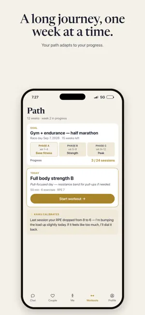 Kaiku — AI Wellness Coach screenshot 3