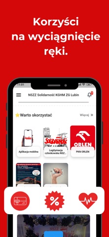 NSZZ Solidarność KGHM ZG Lubin screenshot