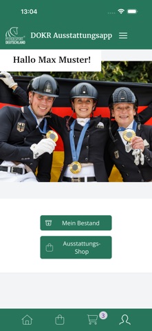 DOKR-Ausstattungsapp Screenshot 2 of 2
